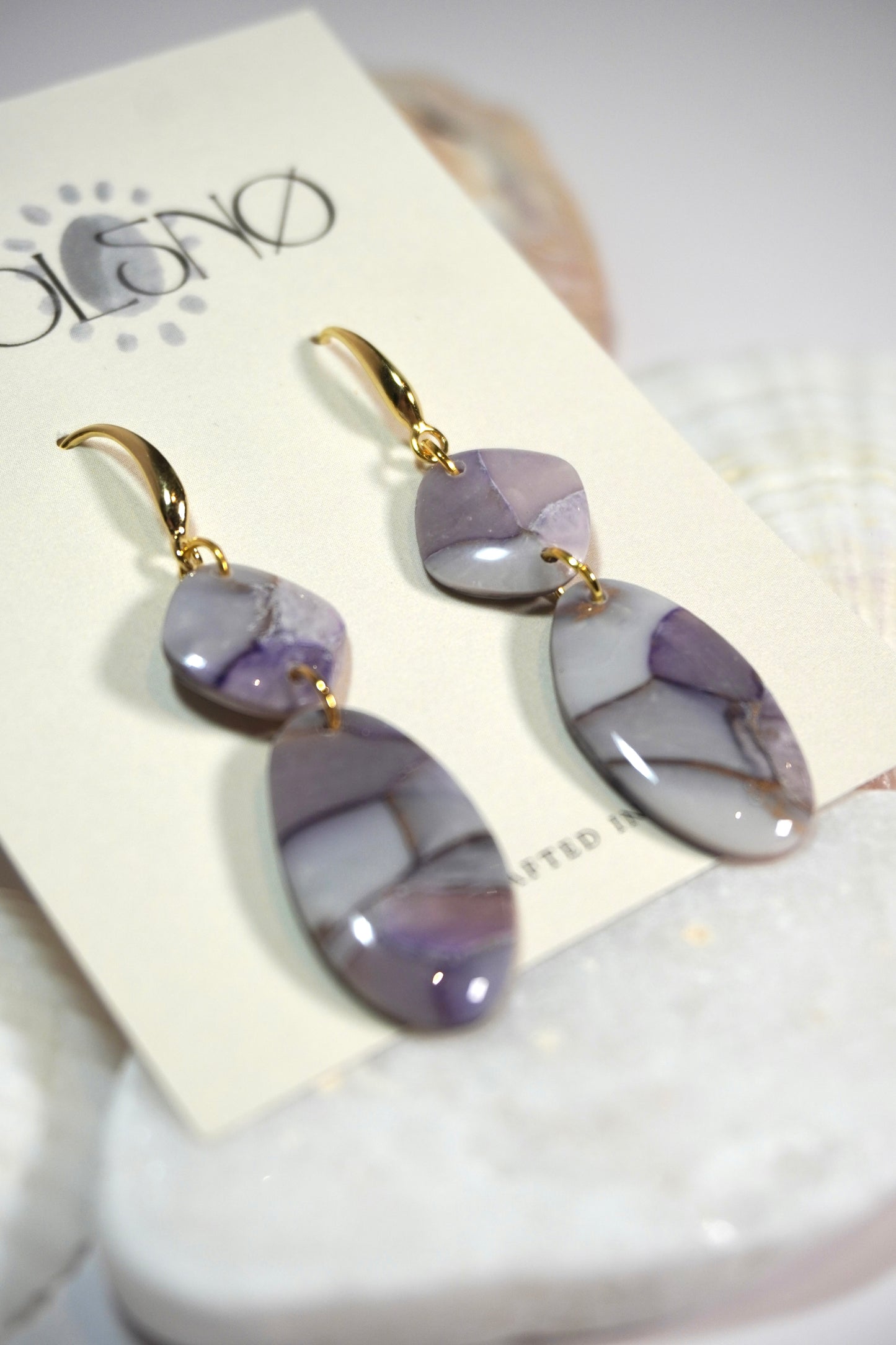 Purple Neutral double drop