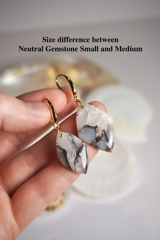 Neutral Stone Gemstone small