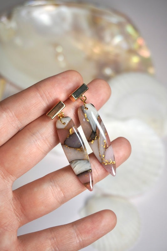 Pink Opal Thin Dagger