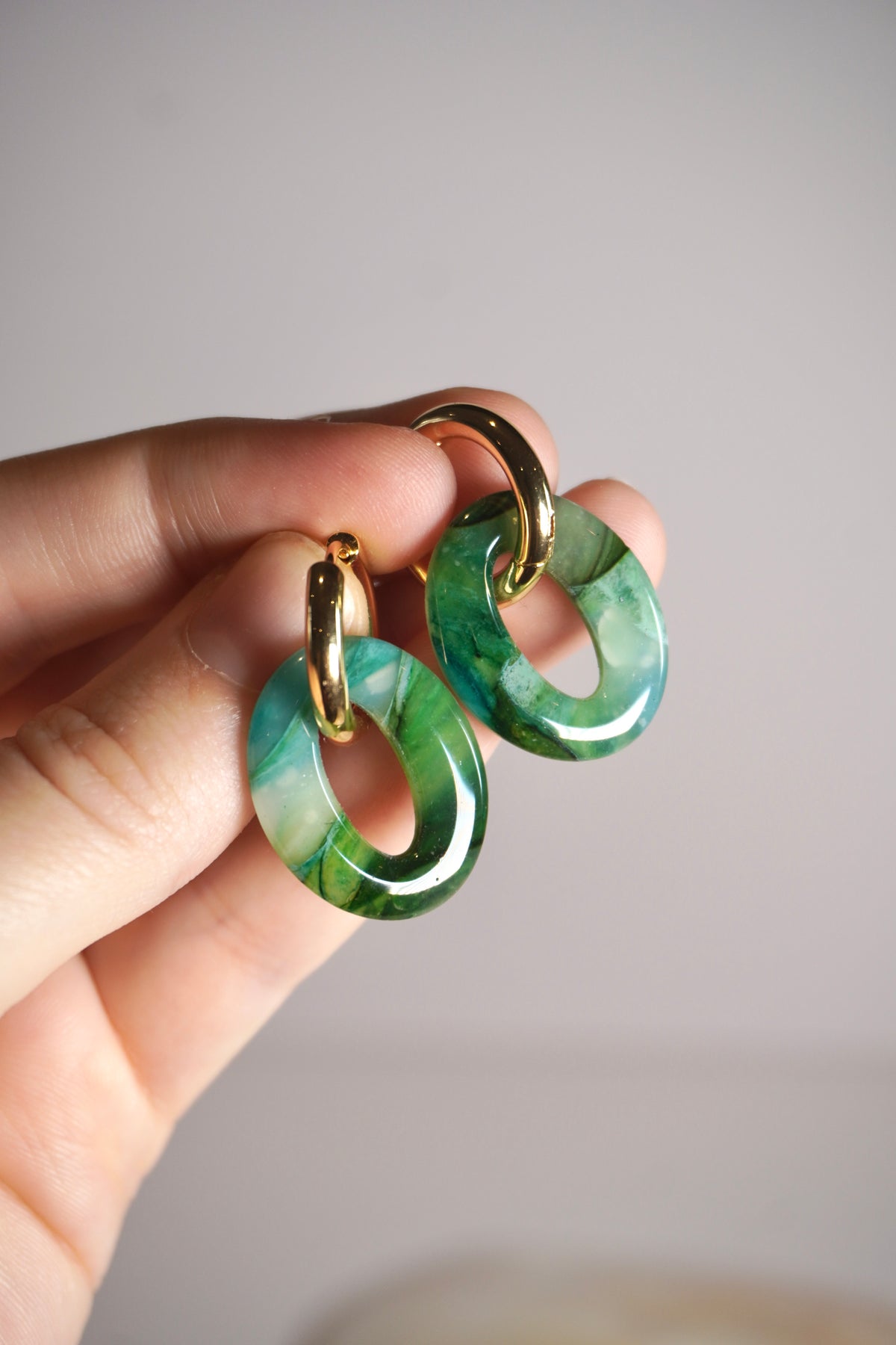 Pont-Scorff hoop charm