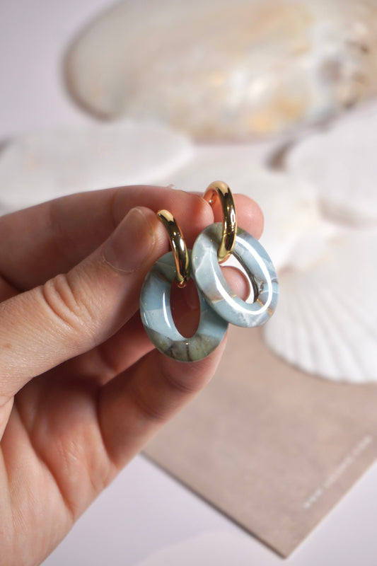 Port-Blanc hoop charm