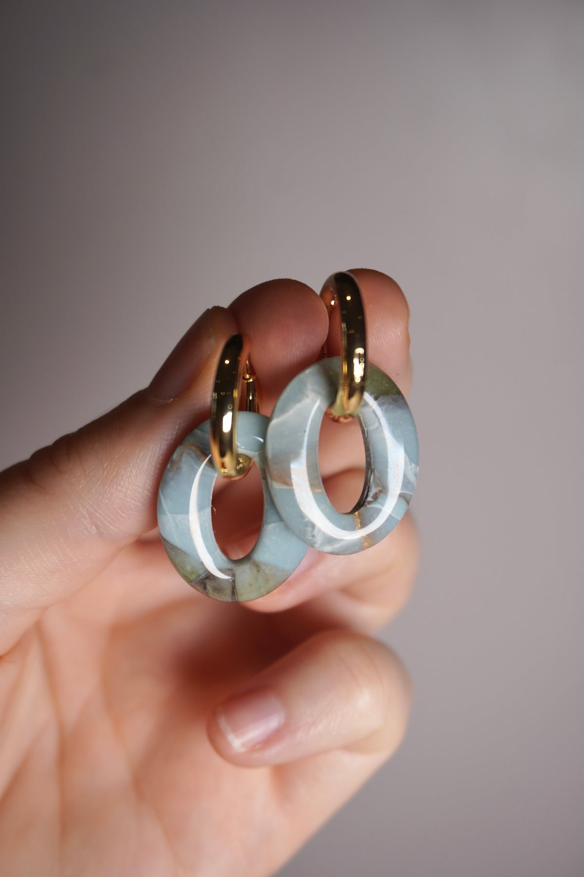 Port-Blanc hoop charm