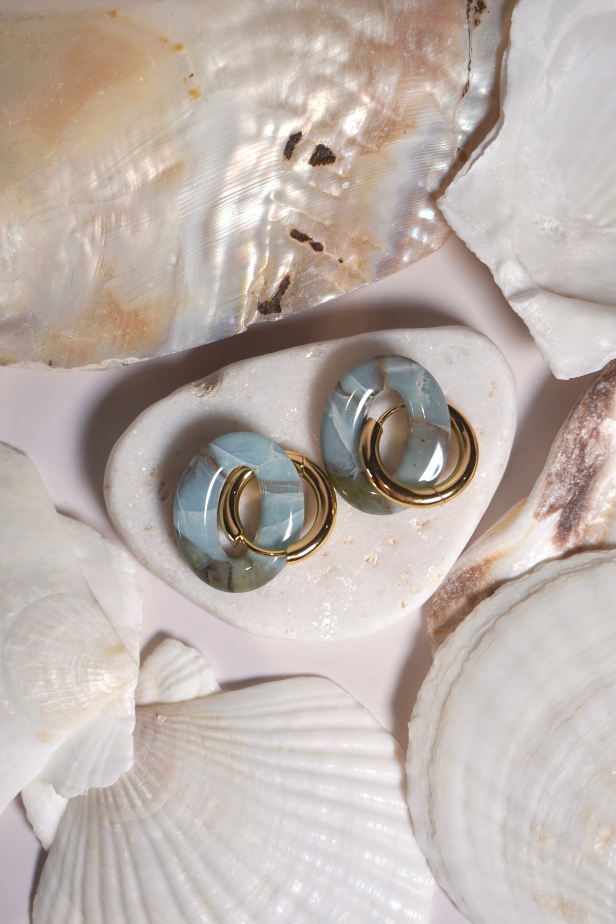 Port-Blanc hoop charm