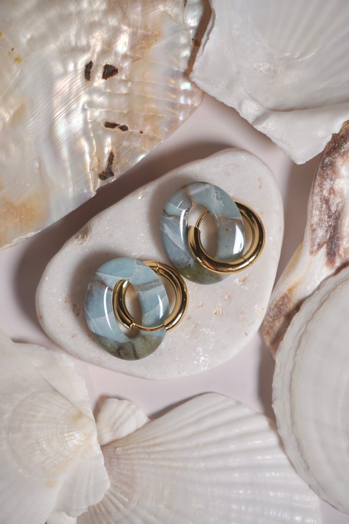 Port-Blanc hoop charm