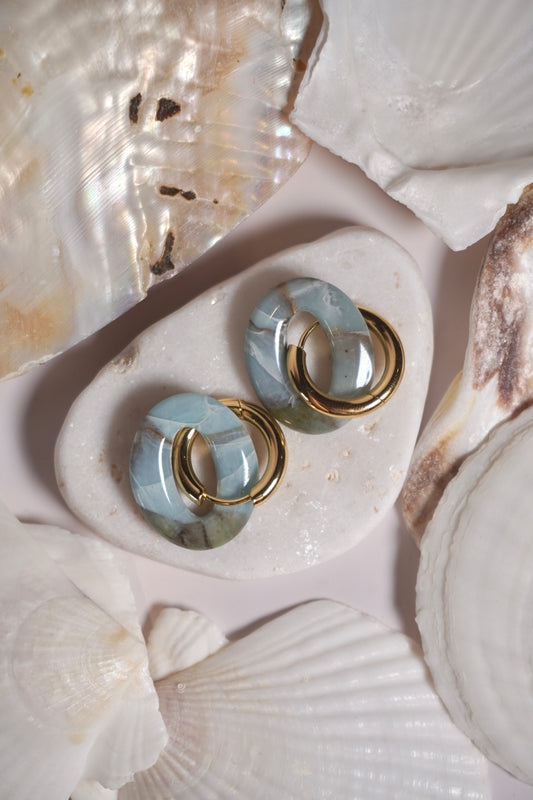 Port-Blanc hoop charm