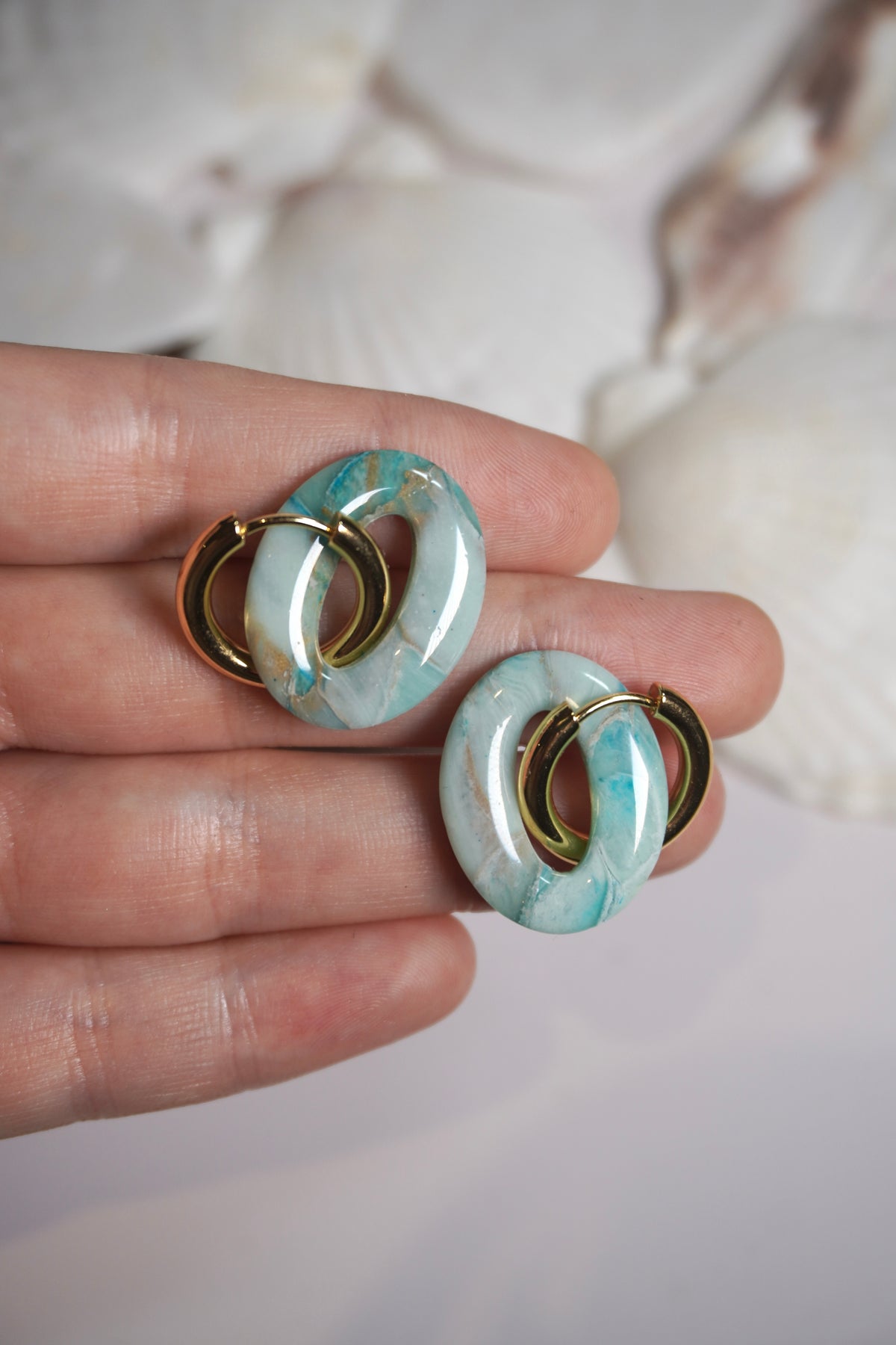 Trégastel hoop charm