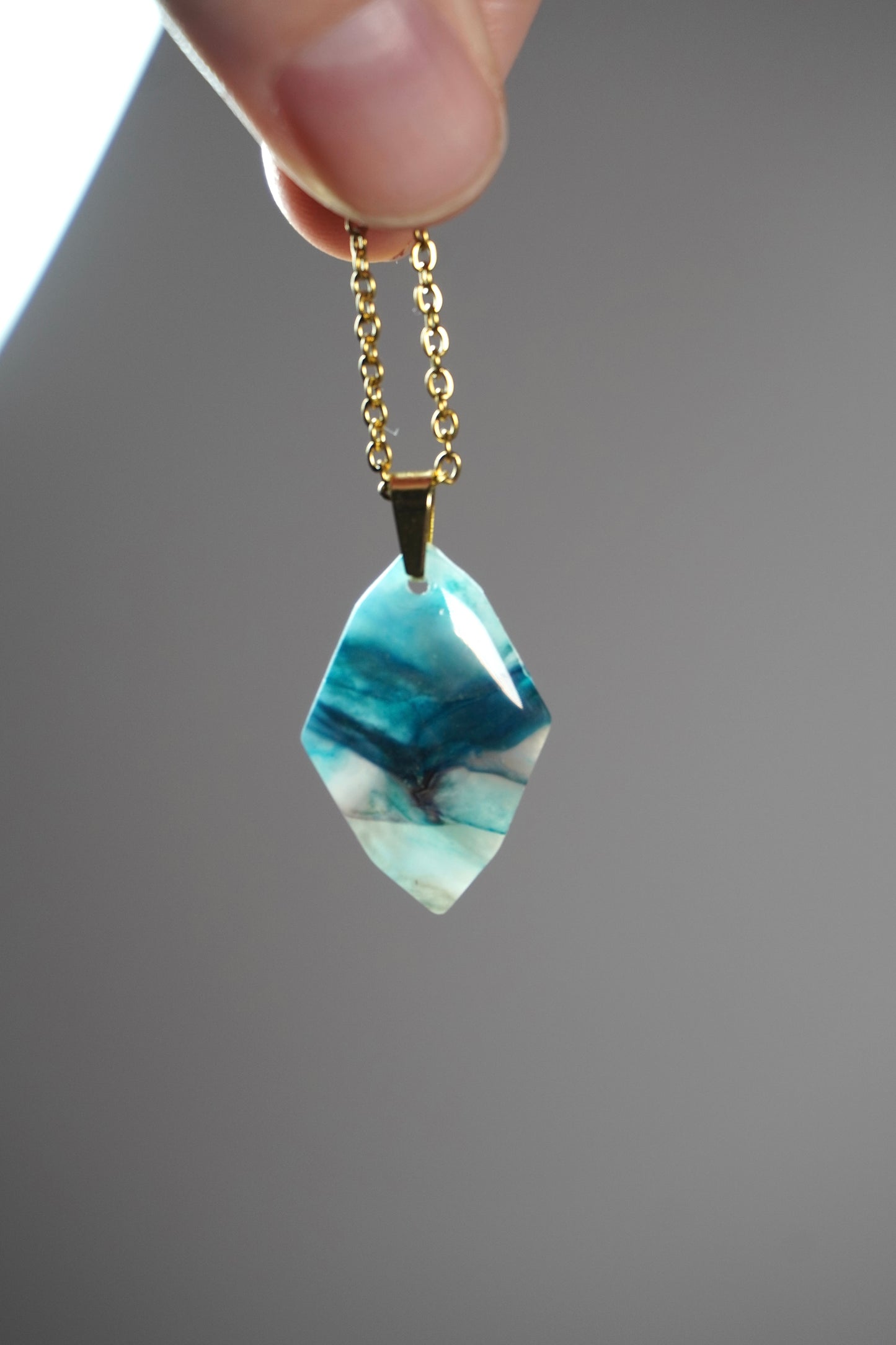 Blue Stone Necklace 1