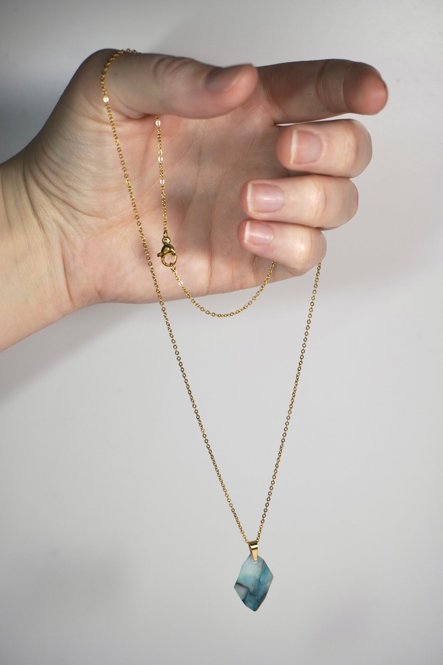 Blue Stone Necklace 2