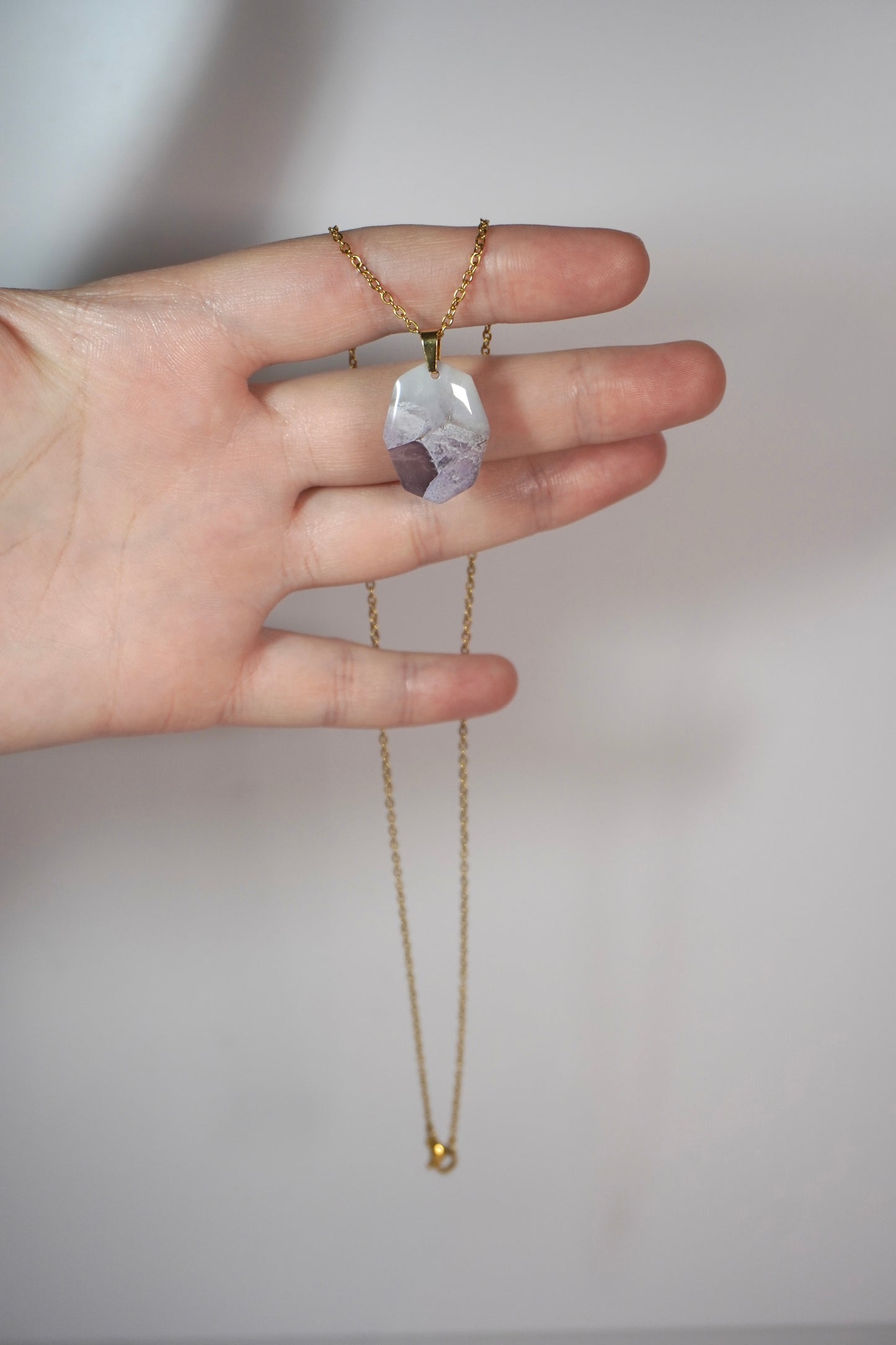 Purple Neutral Necklace 2