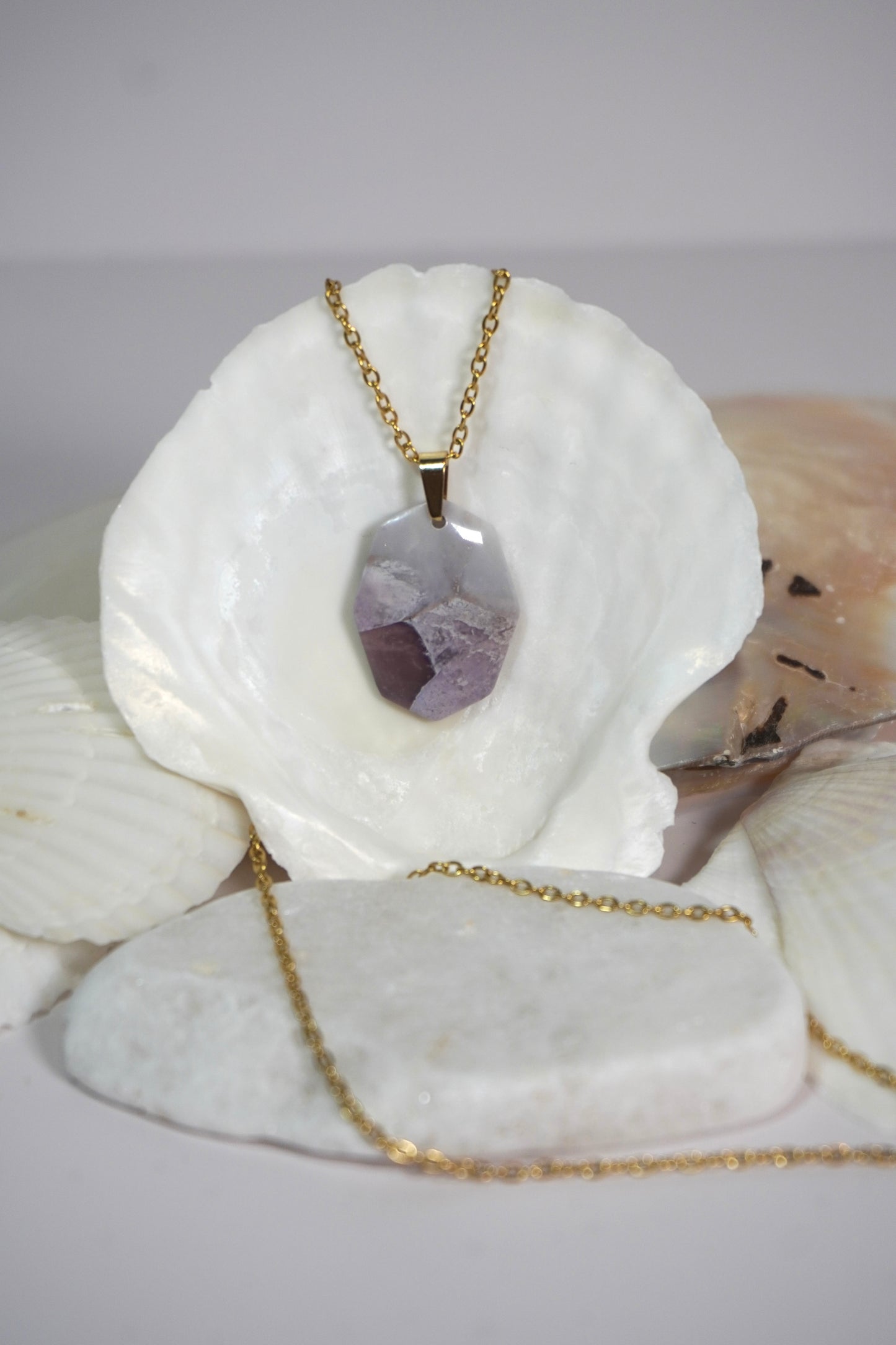 Purple Neutral Necklace 2