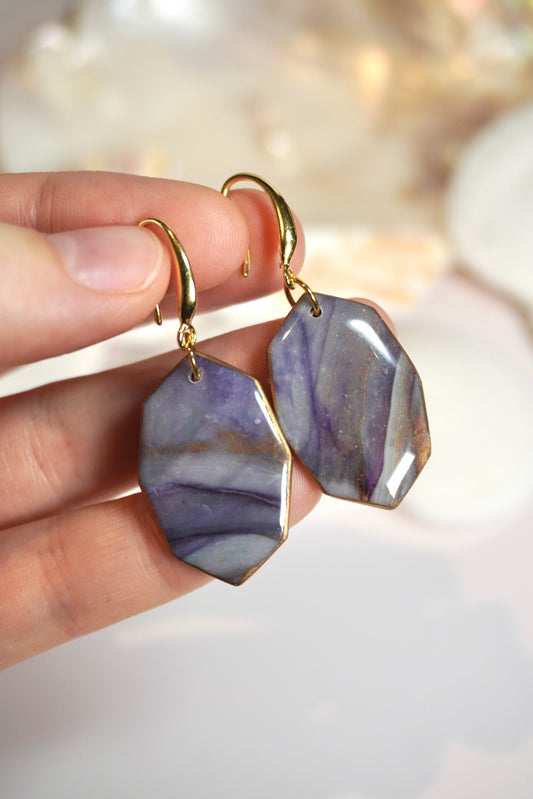 Violet gemstone