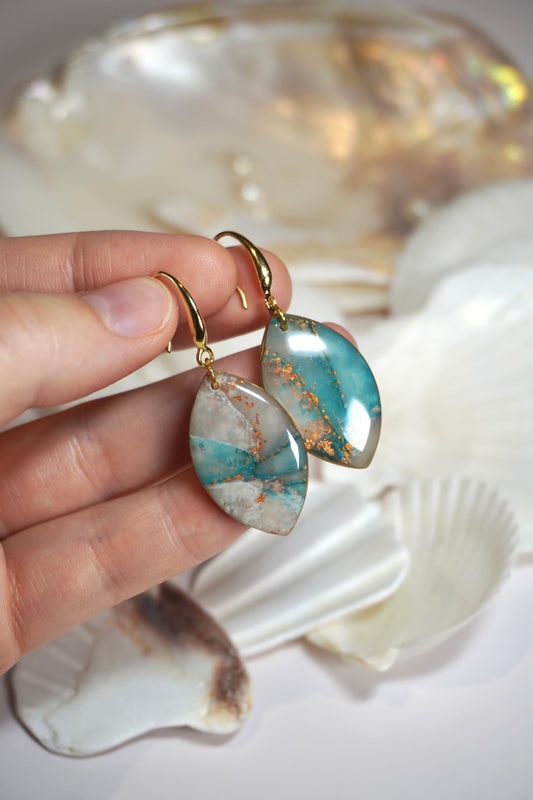 Pink and turquoise Gemstone
