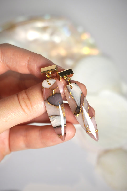 Pink Opal Thin Dagger